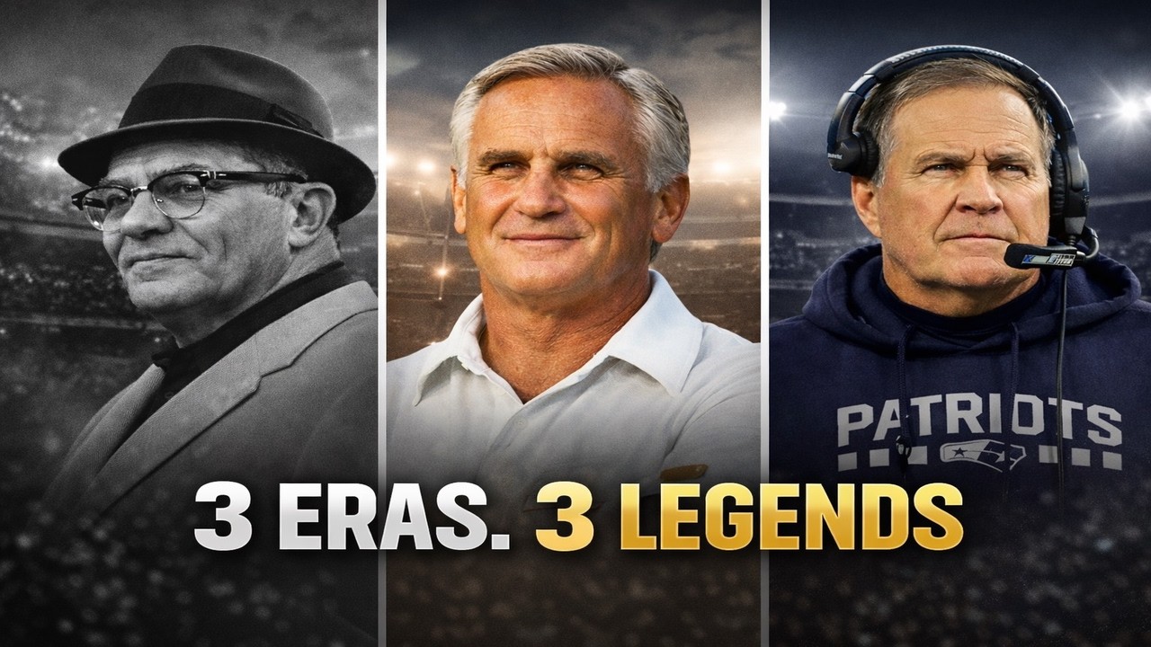 Top 3 NFL Coaches of All Time!
