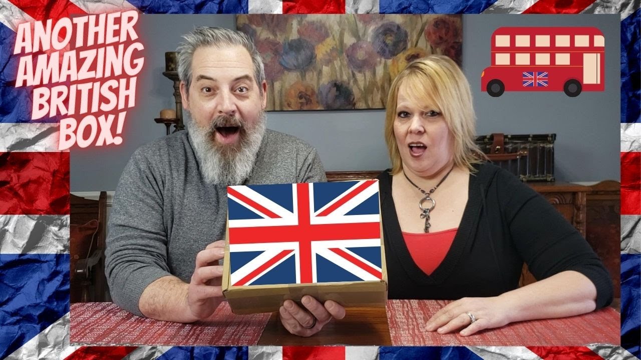 ANOTHER AMAZING BRITISH SNACK BOX! ( AMERICANS TRY BRITISH SNACKS SERIES )