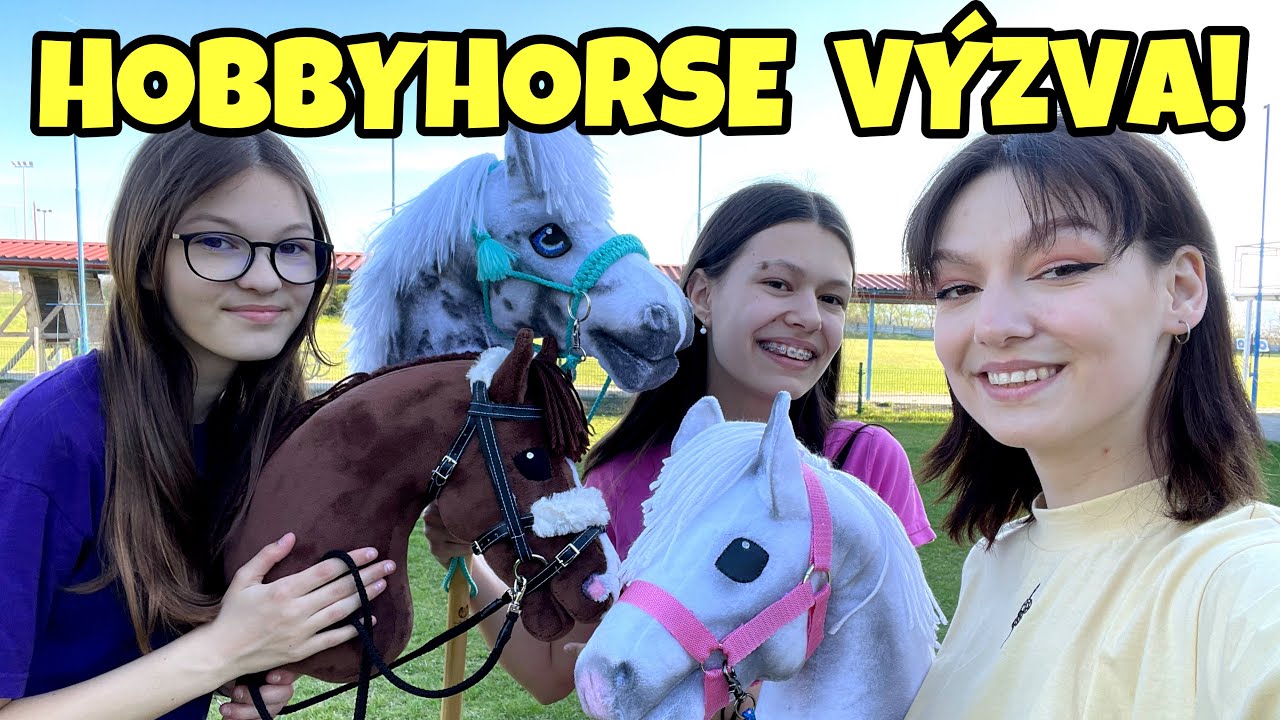 UČÍM SA HOBBYHORSING!😳❤️ *Je to naozaj šport?!* //w Dali & Saskia