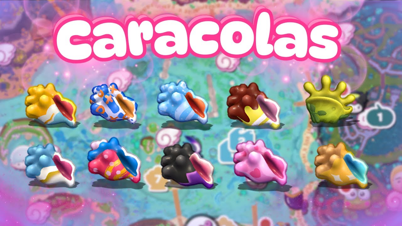 UBICACIONES de las CARACOLAS RESONANTES | Hello Kitty Island Adventure