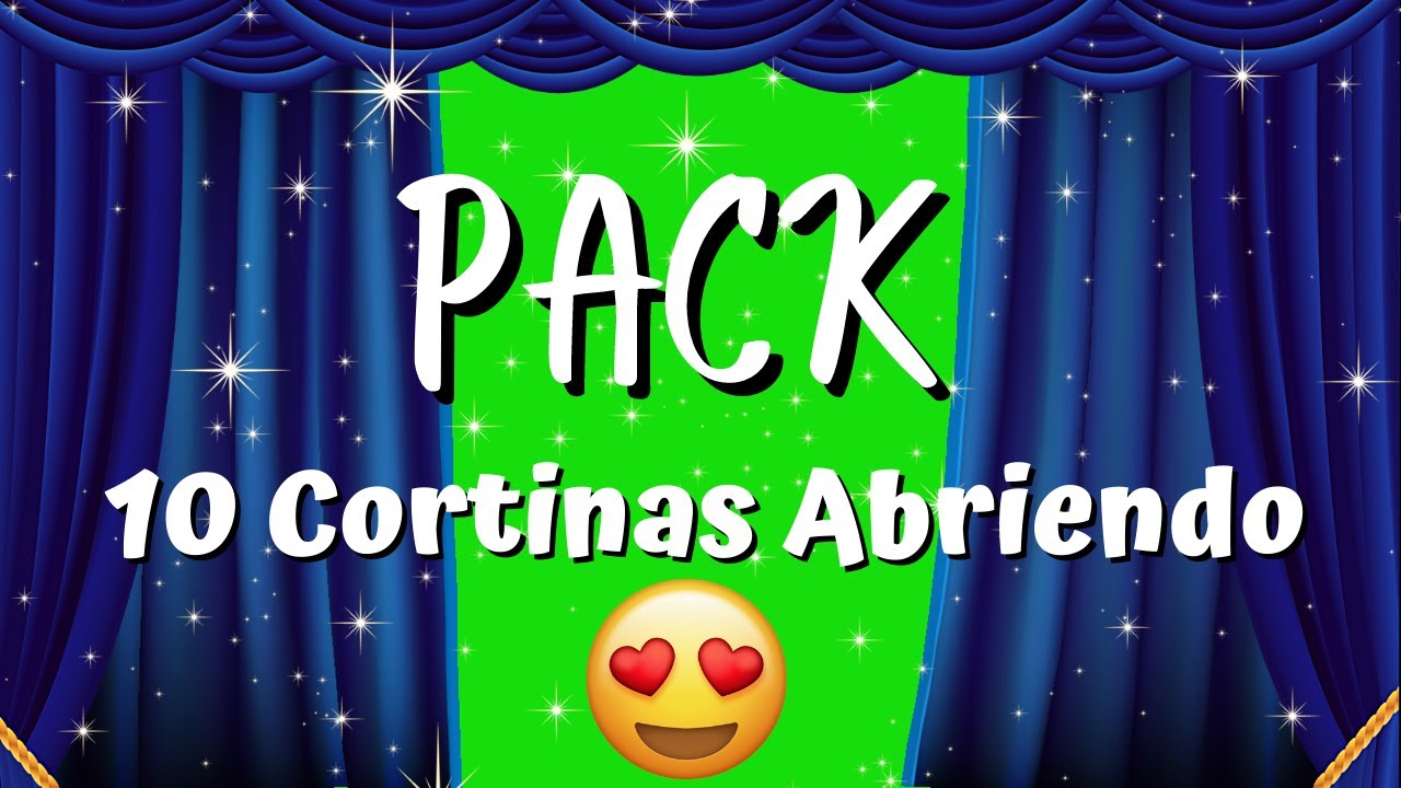 CORTINAS ABRIENDO. CHROMA KEY #Chromakey #ondoverde #Cortinasabriendo