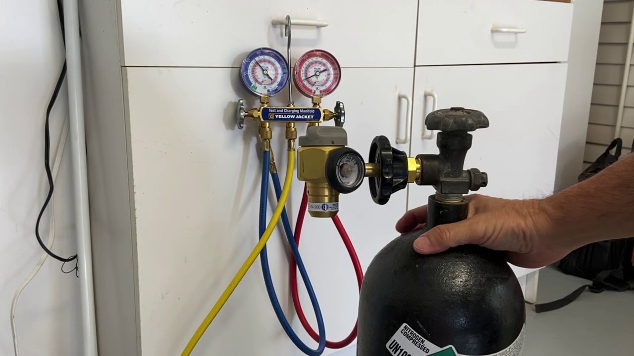 HVAC Nitrogen Purge Regulator