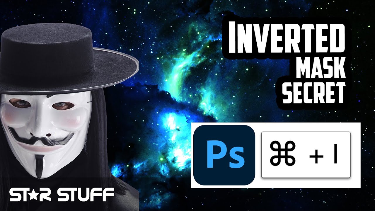 AMAZING Inverted Layer Mask Trick for Astro (PS) 🖥