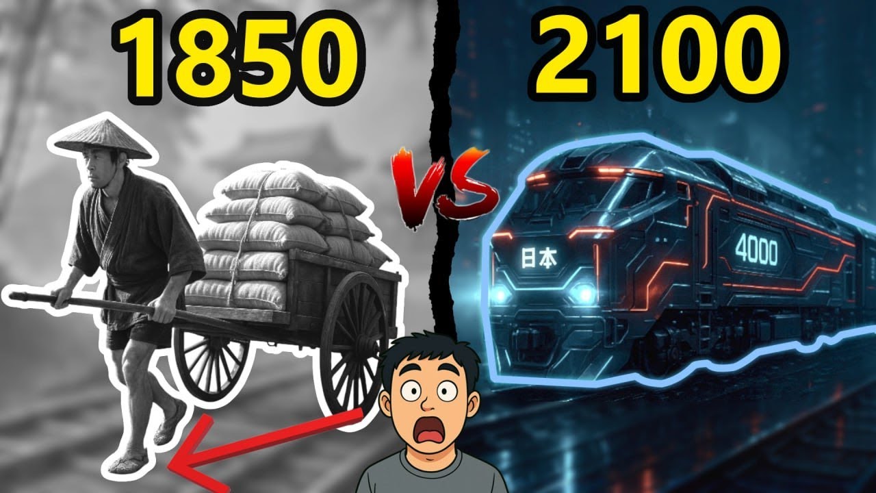 🚄 Insane Japanese Train Evolution - From Rickshaw to KAGAYAKI-X 2100