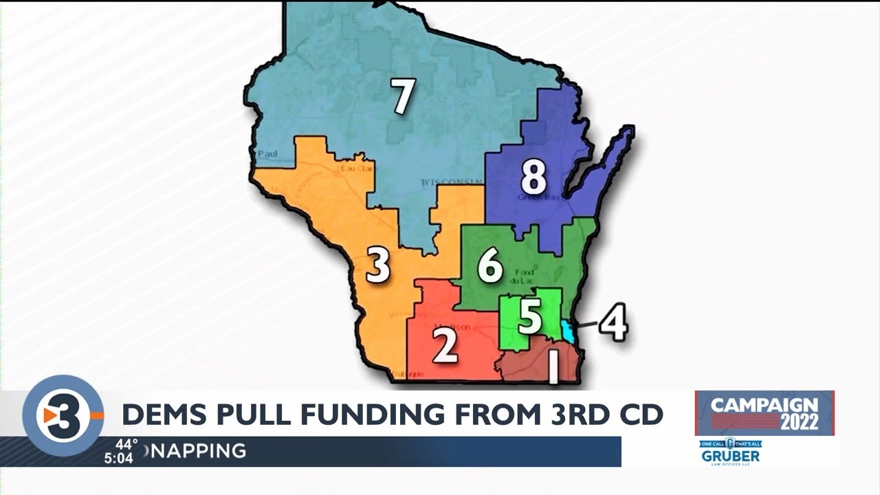 Democrats pull funding from Wisconsin's 3rd congressional district