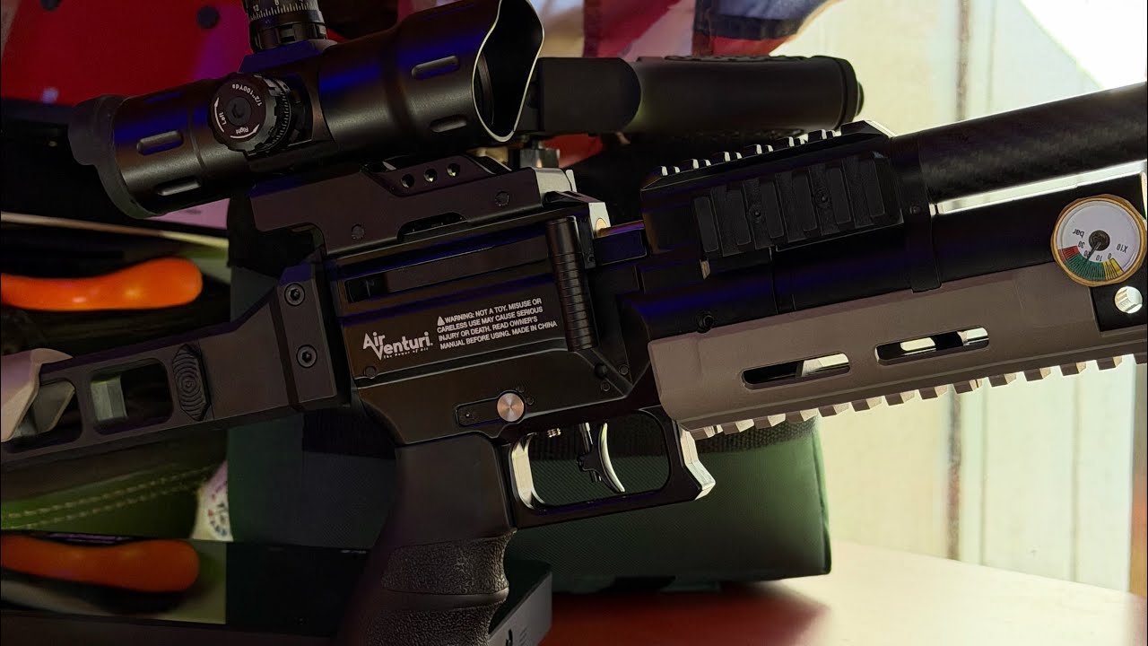 AIR VENTURI  ALPHA .22 FOLDING STOCK