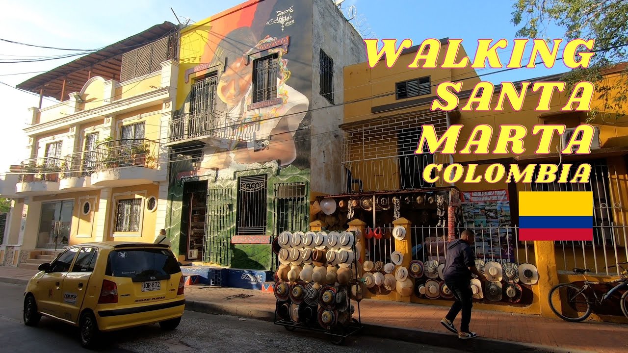 Santa Marta on Foot: A Journey Through Colombia's Oldest City 4K Walking Tour SANTA MARTA Colombia