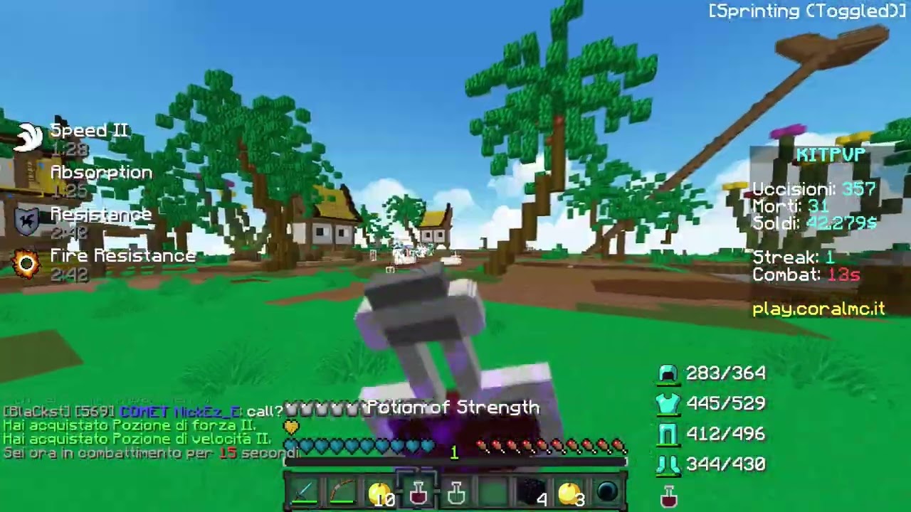 Kit PvP montage CoralMC | No edit