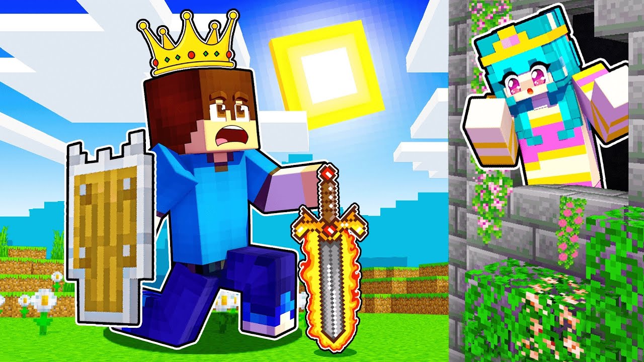 MINECRAFT, ΑΛΛΑ ΕΣΩΣΑ ΤΗΝ ΠΡΙΓΚΙΠΙΣΣΑ!