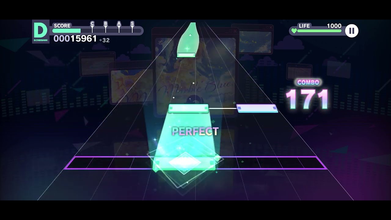 『プロセカ歴4日』MarbleBlue.【HARD】フルコンボ