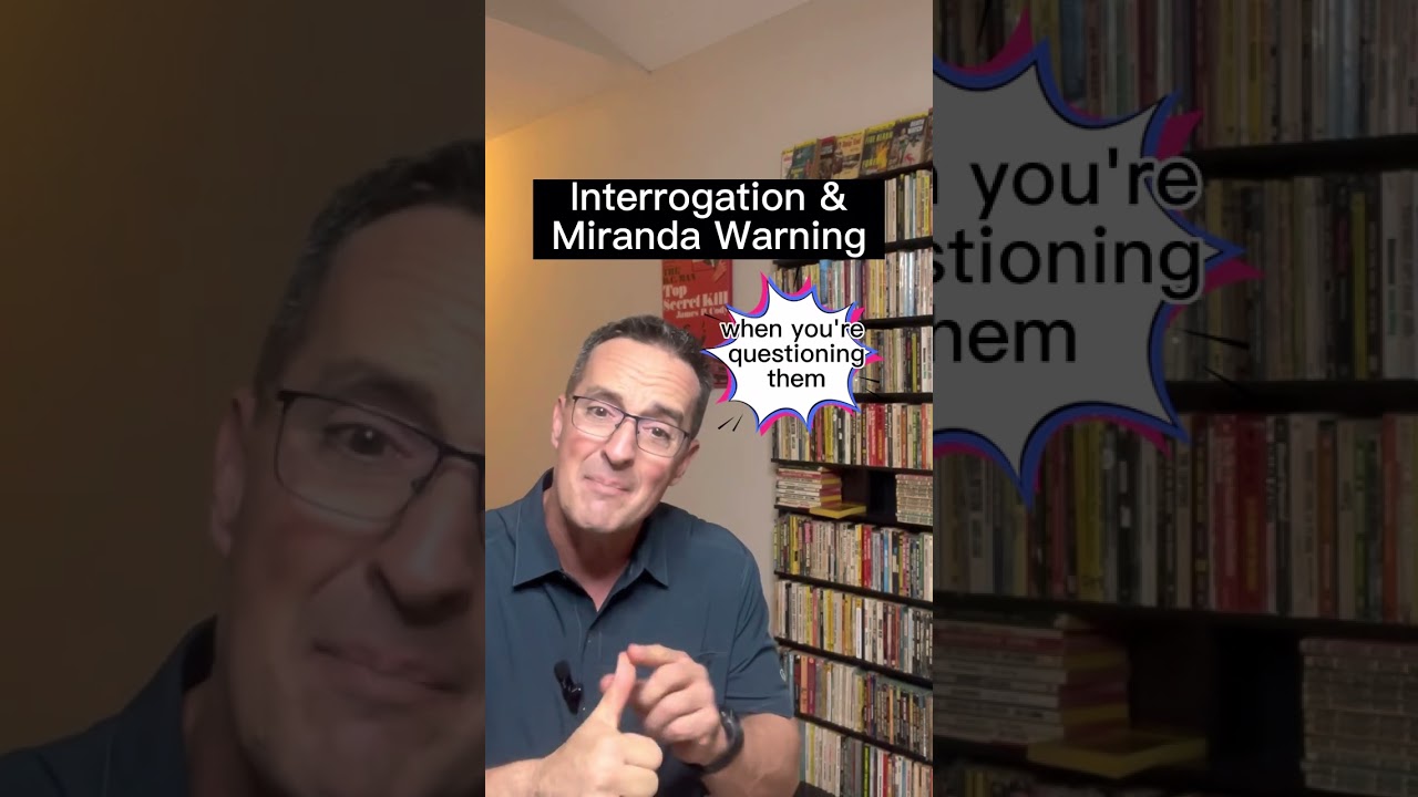 Interrogation & The Miranda Warning by a Former FBI Man and Current Private Investigator