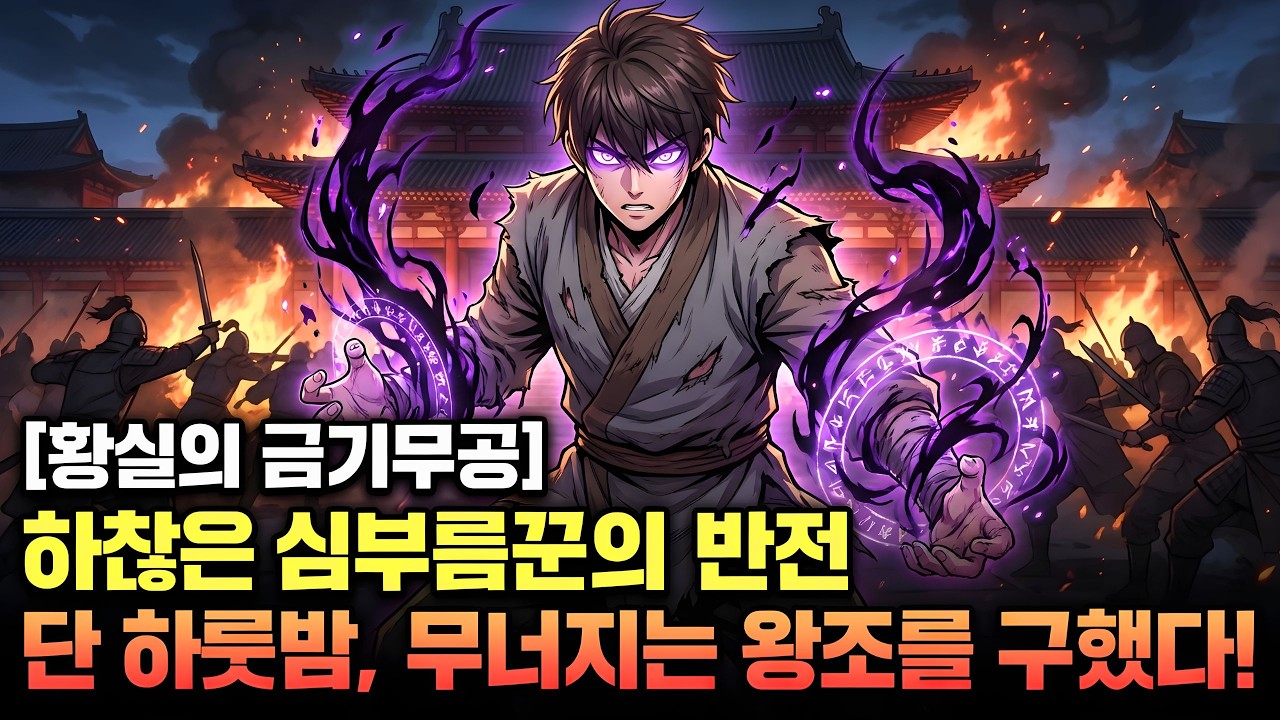 [야사] 궁궐 서고의 벙어리 하인, 반란군 1만 명을 몰살한 충격적 정체