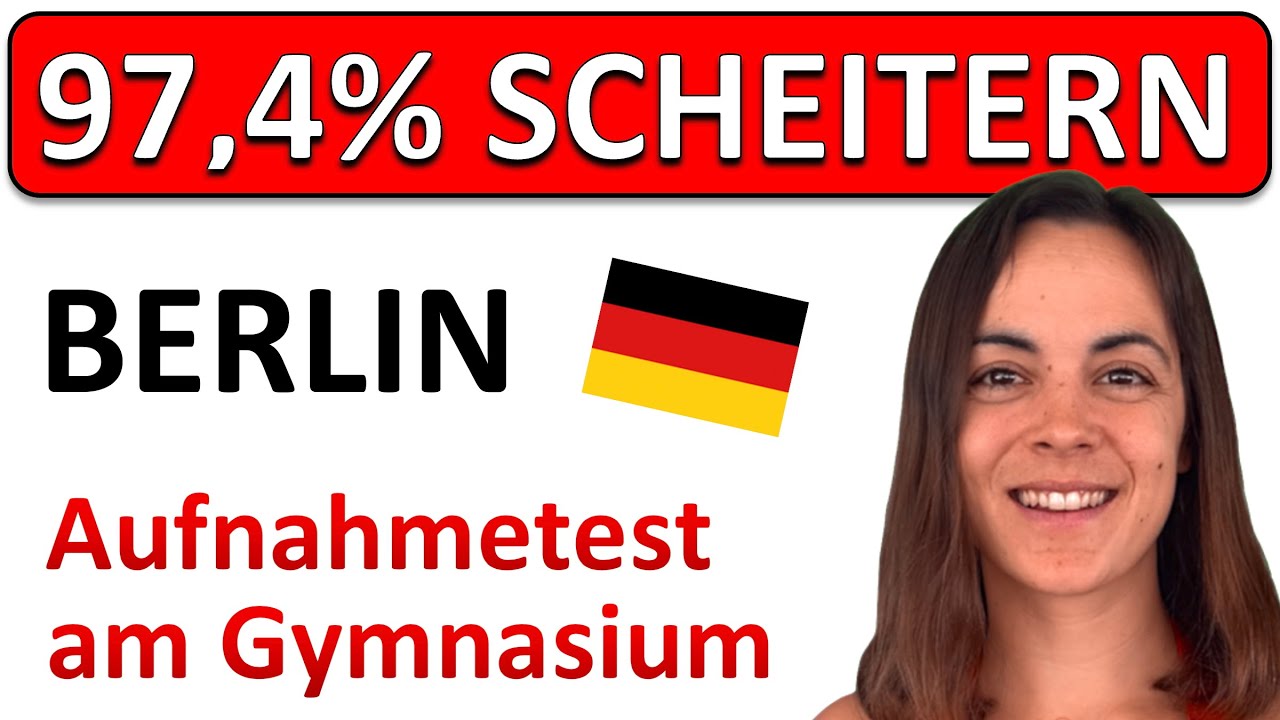 🚀🚀🚀 Berliner Gymnasium | 97,4% fallen beim Eignungstest durch! | So schwer war der Test!