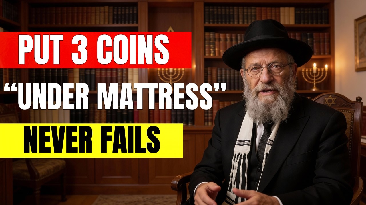 Put 3 COINS Under Your Mattress Tonight: Jewish Wealth Ritual That Never Fails