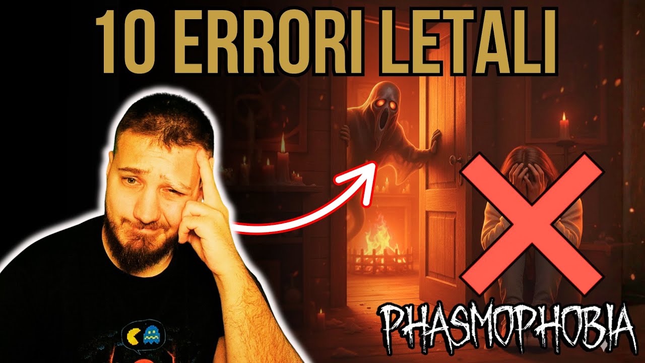 Smetti di fare questi 10 ERRORI LETALI su Phasmophobia | Guida ITA