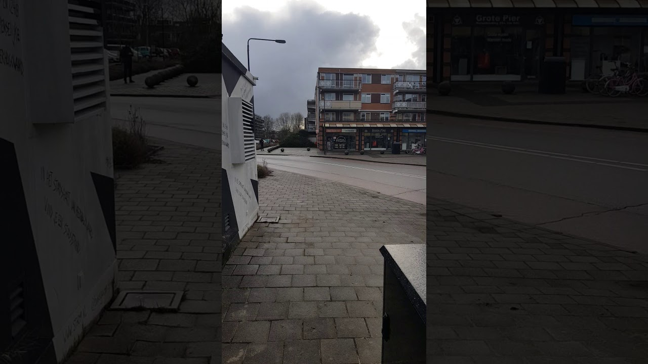 Heeroguwaard -- all shops closed. lockdown