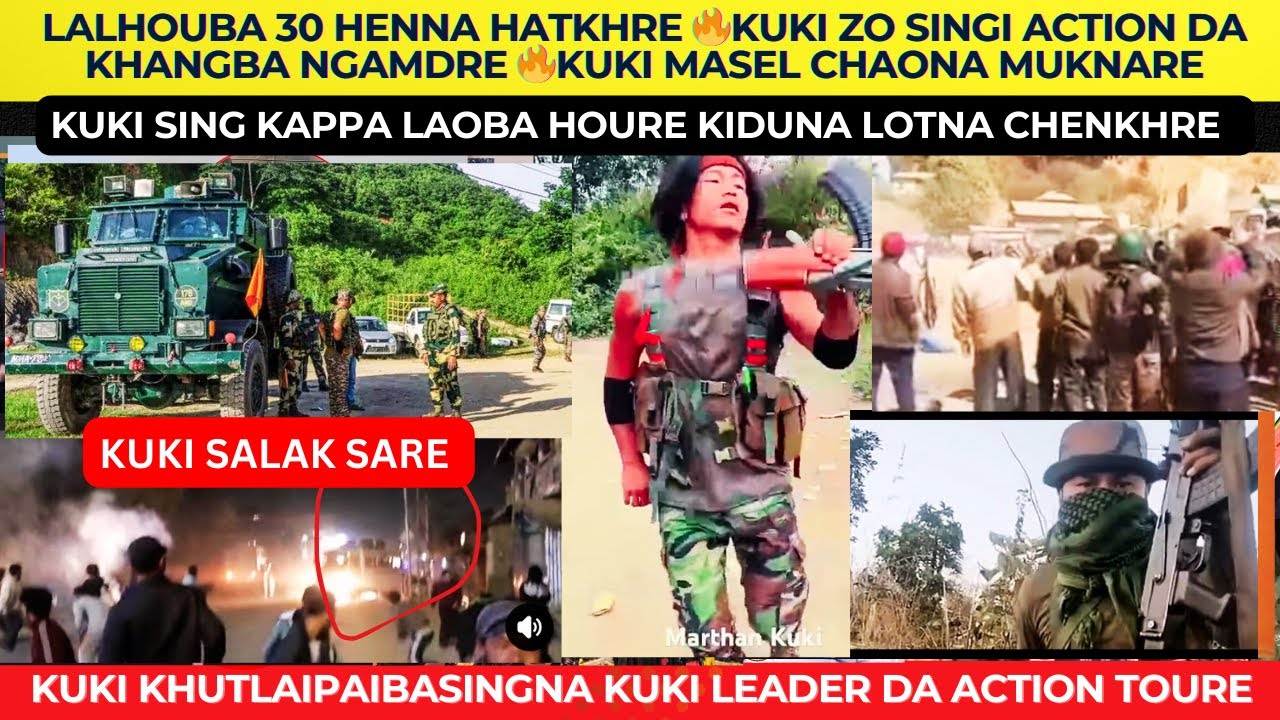 LALHOUBA 30 HENNA HATKHRE 🔥KUKI ZO SINGI ACTION DA KHANGBA NGAMDRE 🔥KUKI MASEL CHAONA MUKNARE