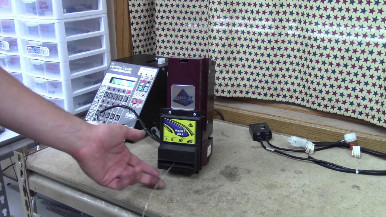 Features of the Pyramid Apex Bill Acceptor