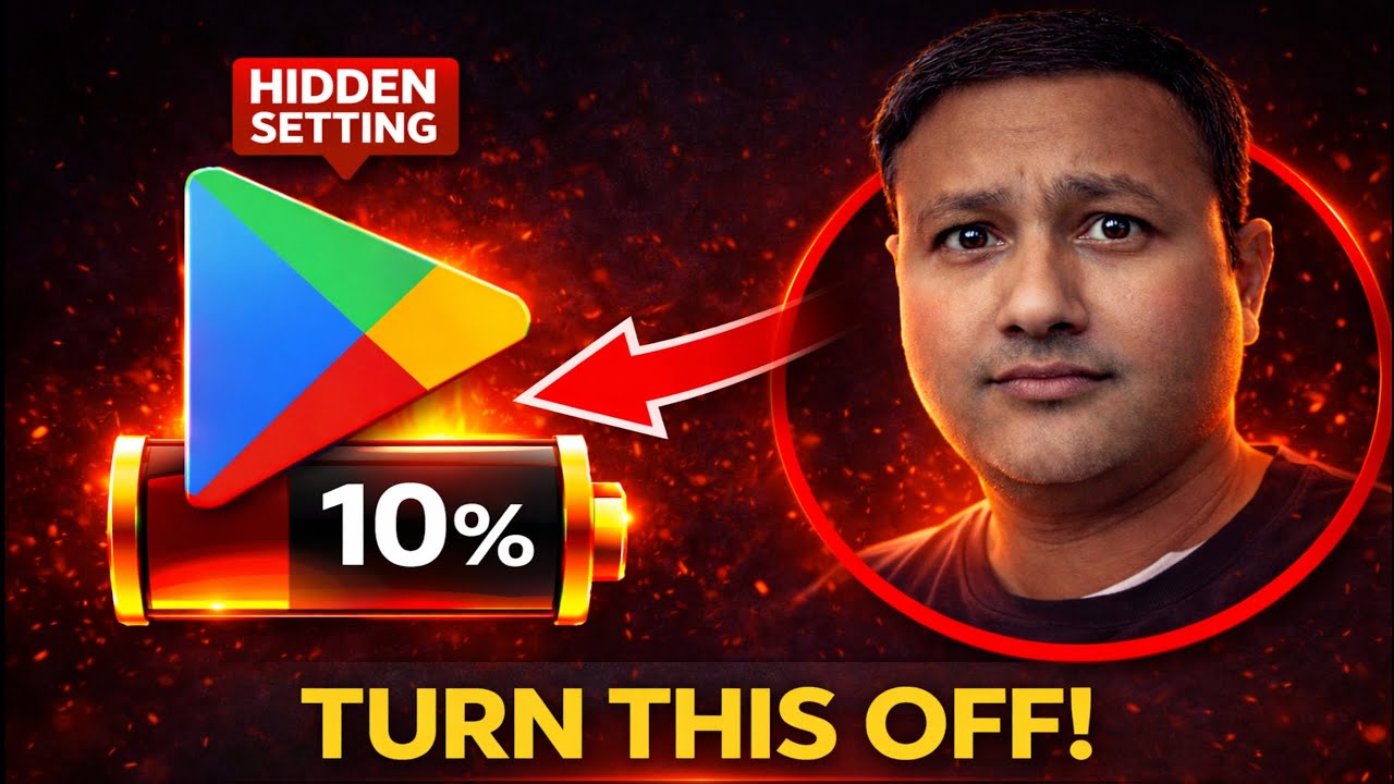 One Play Store Setting Is Draining Your Battery — Turn It OFF Immediately