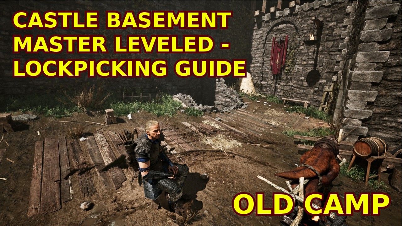 GOTHIC 1 REMAKE - CASTLE BASEMENT LOCKPICKING GUIDE
