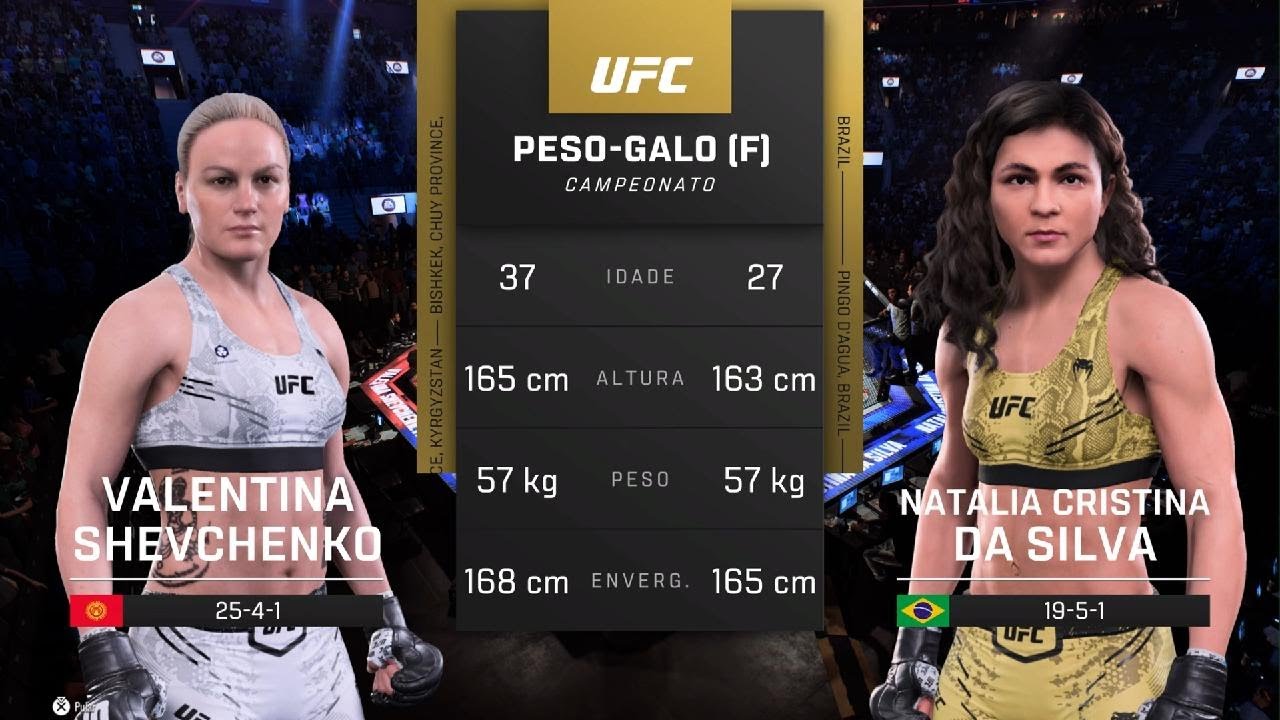 Valentina Shevchenko vs Nat&aacute;lia Silva - Full Fight - UFC 5