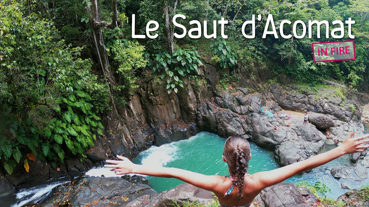 Le Saut d'Acomat in Fire