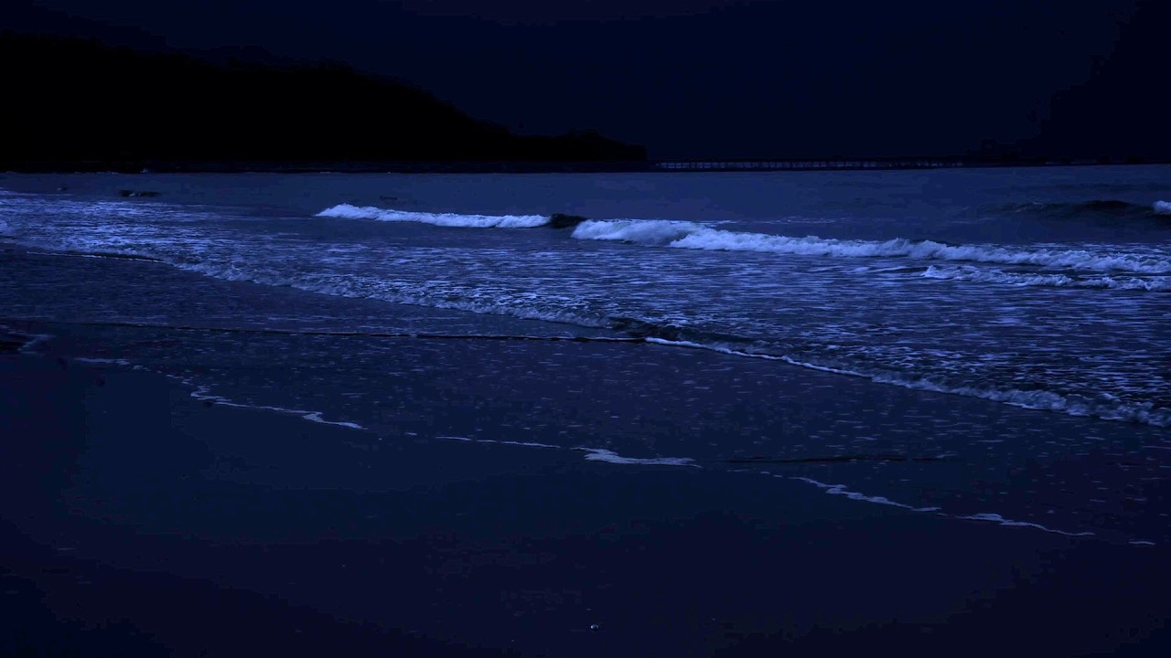 Sleep Instantly with Dark Ocean Waves 🌊 Drift Into Deep Sleep & Release All Stress Tonight