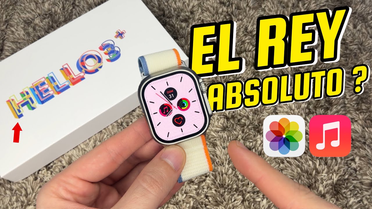 HELLO WATCH 3 PLUS | EL ULTRA 2 DEFINITIVO Y EL MEJOR DEL MERCADO $35 ? 😰 Unboxing y revisado 2024