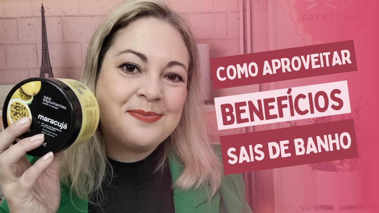 V&iacute;deo: Como Aproveitar os Benef&iacute;cios dos sais de banho