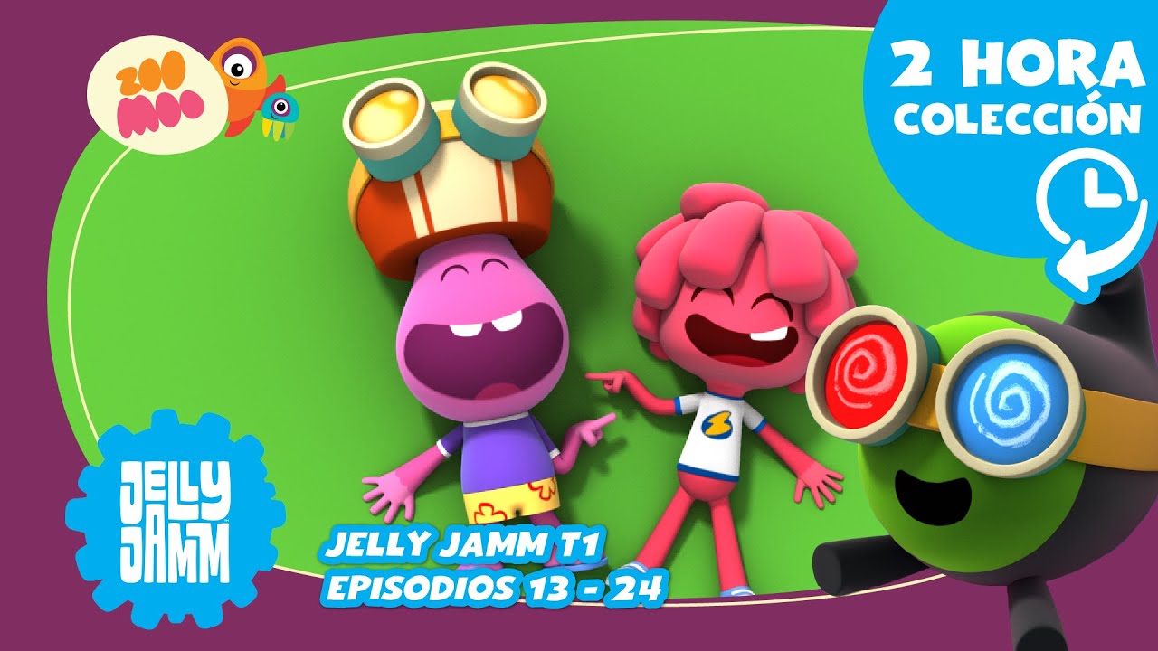 Jelly Jamm Latino América - 2 Hora de Jelly Jamm  Ep  13-24 completos en latino    @jellyjammlatino