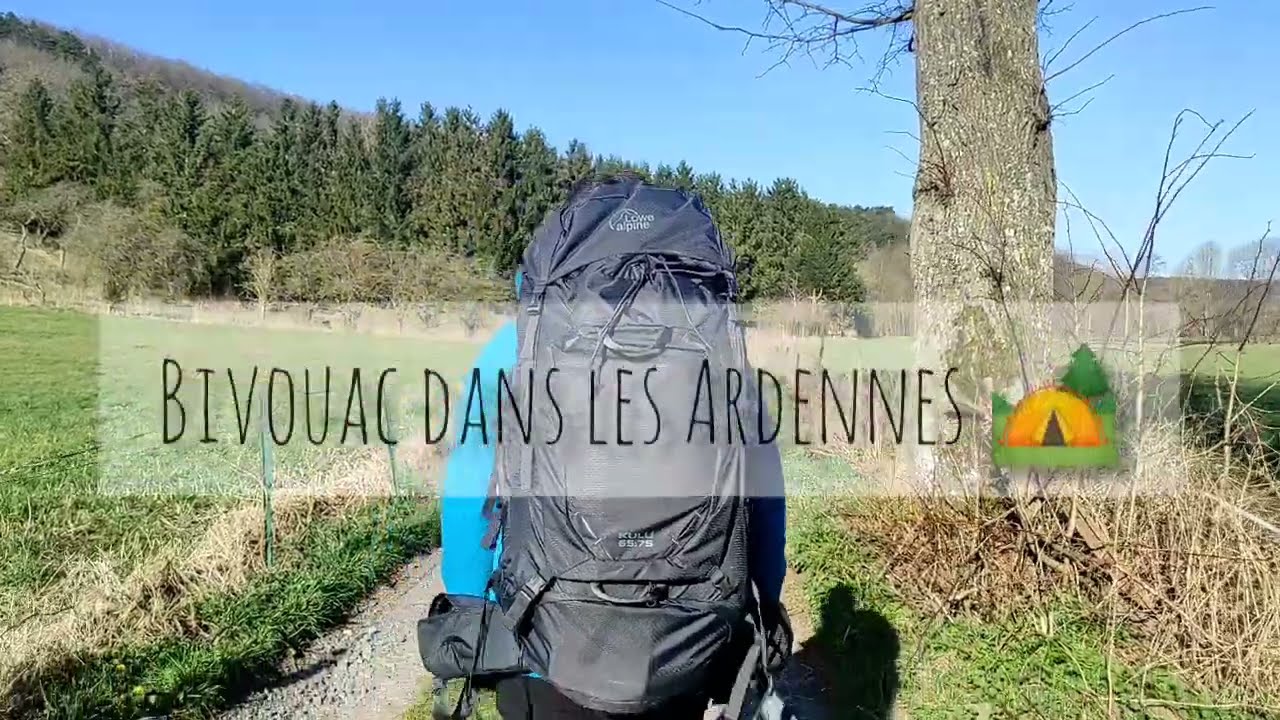 Bivouac dans les Ardennes Belges 🏕️🌠