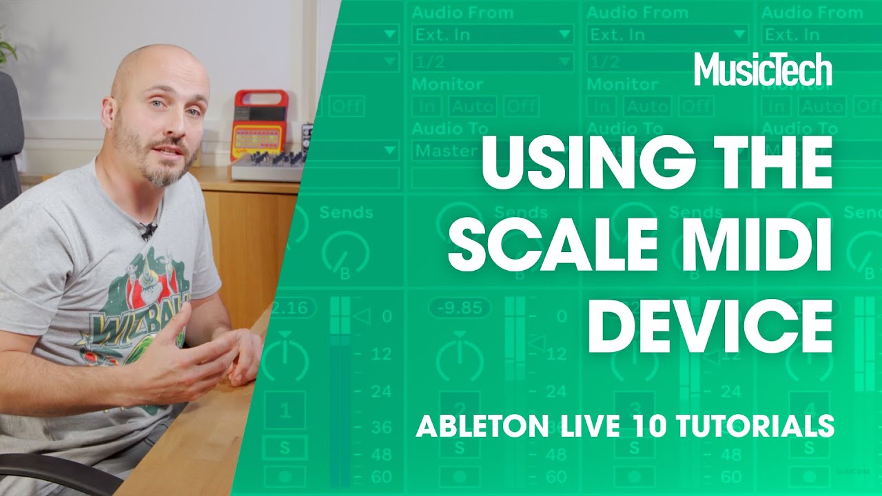 Ableton Live Tutorials: Using the Scale MIDI Device