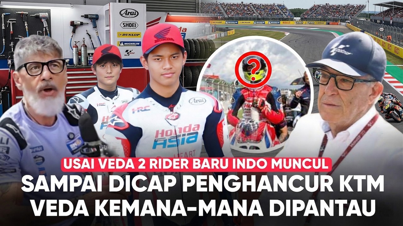 ROOKIE INDONESIA MENGGUNCANG MOTO3! VEDA EGA DIJULUKI “THE SPOILER KTM”