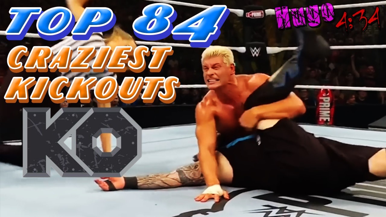 Top 84 Craziest Kickouts of Kevin Owens 🟥⬜🟥