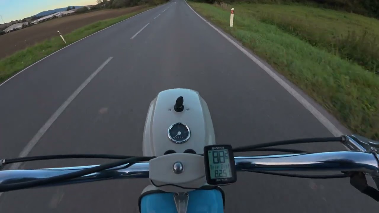 Jawa pionier 70cc kratka jazda  ×Test Dji Action 5 PRO×
