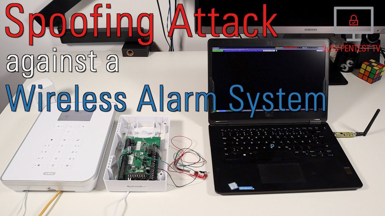 ABUS Secvest Spoofing Attack against Hybrid Module FUMO50110