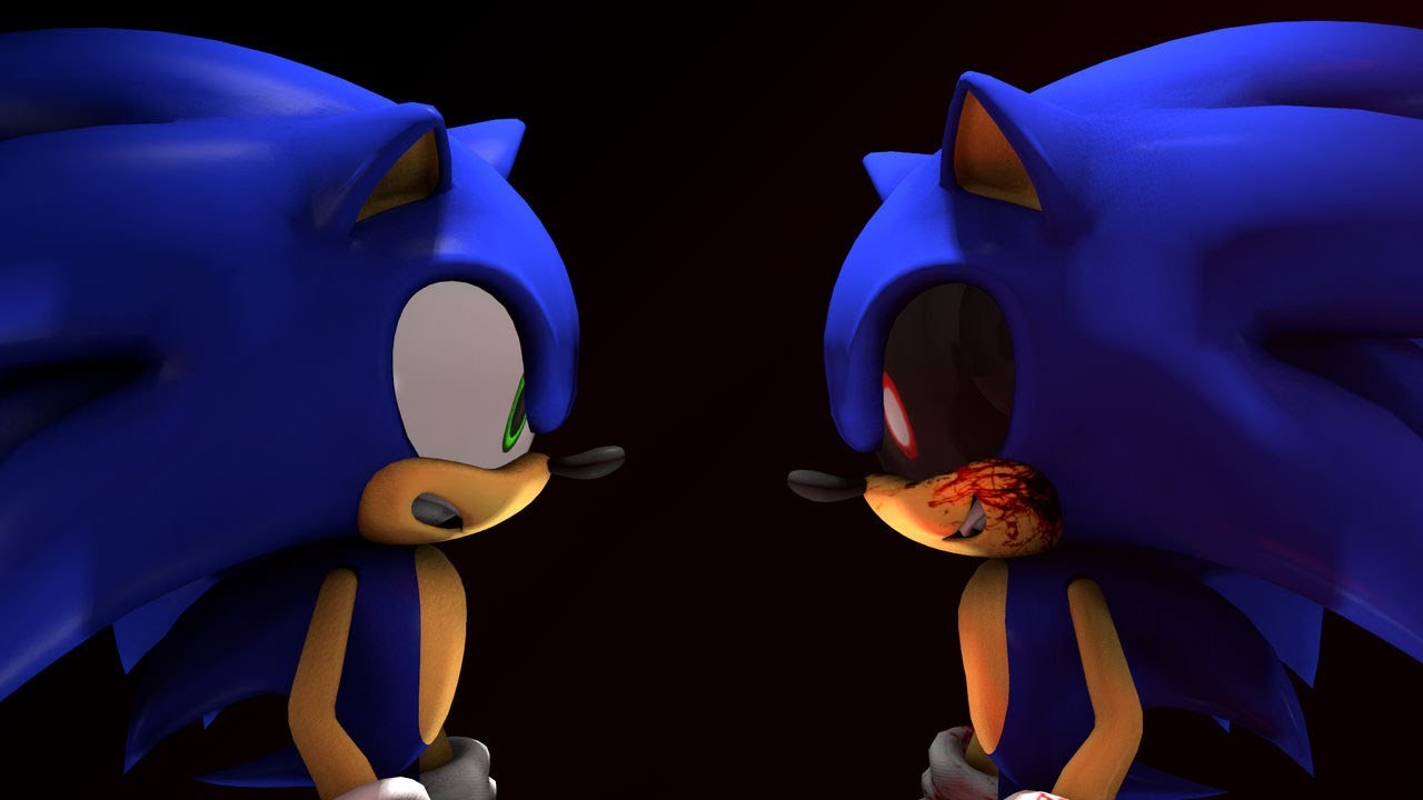 SSF2 Mod Battle: Sonic V3 Vs Sonic.exe (Normally)