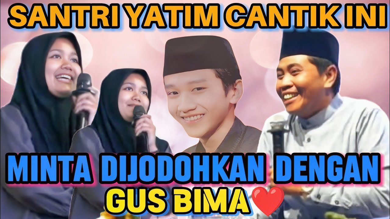 SANTRI YATIM CANTIK INI MINTA DIJODOHKAN DENGAN GUS BIMA, KH ANWAR ZAHID TERBARU 2025