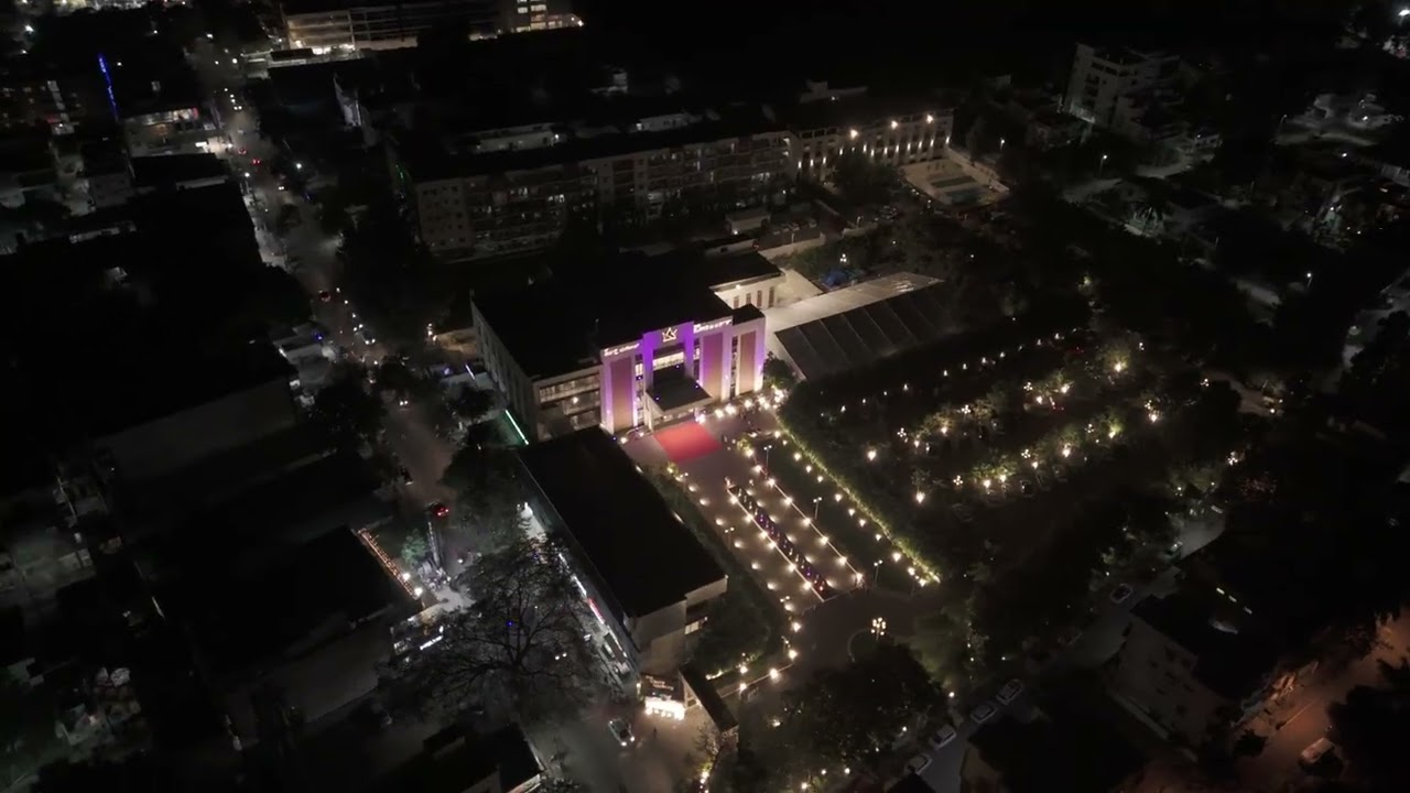 Luxury Wedding Venue in Bangalore | Night Time View of The King&rsquo;s Meadows
