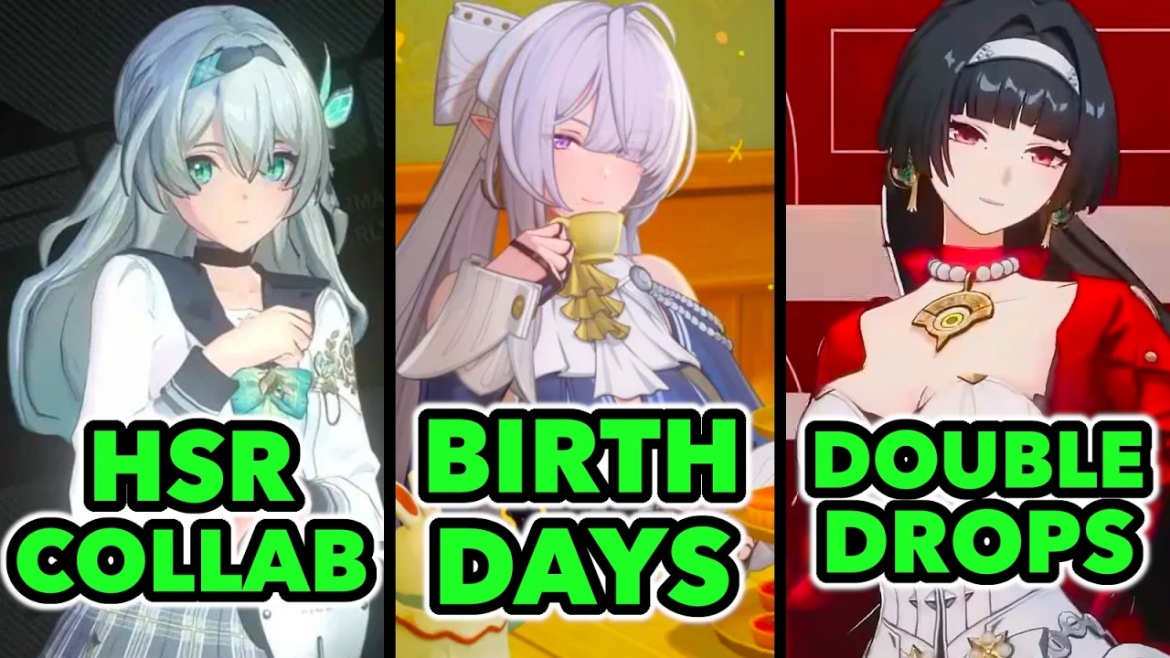 [ZZZNews] FIRST LOOK AT THE HSR x ZZZ COLLAB! DOUBLE DROPS! LOTS OF BIRTHDAYS!  - Zenless Zone Zero