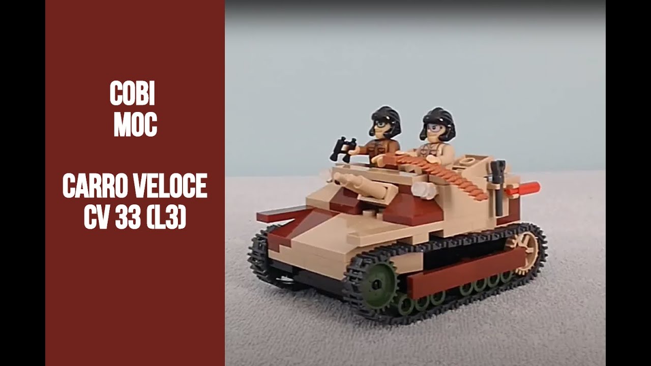 COBI MOC | CV-33 (L3) | review with historical description