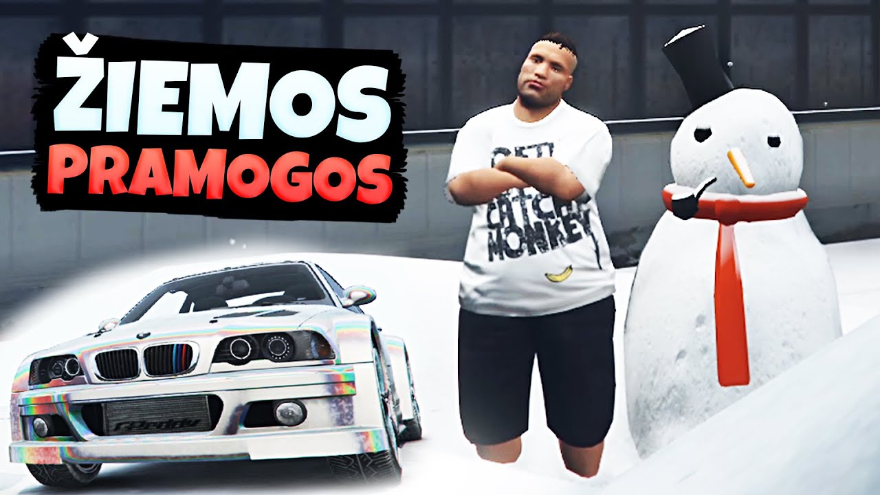 ŽIEMOS PRAMOGOS - GTA RP | Didysis Menis #15