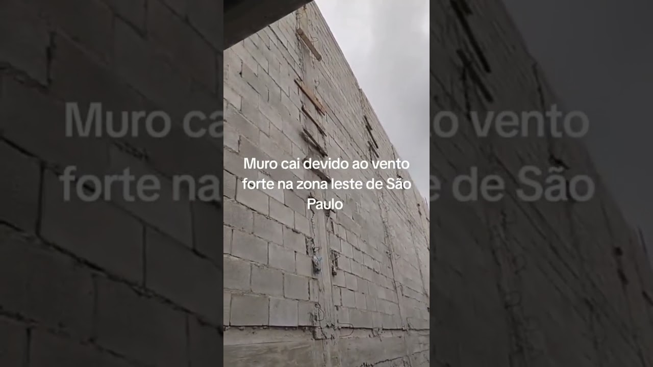 Muro Cai Devido ao Vento - Davi Santiago