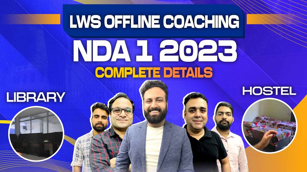 Revealing Target NDA 1 2023😲 Coaching Classes | Library | Security | Learn with Sumit Offline Class