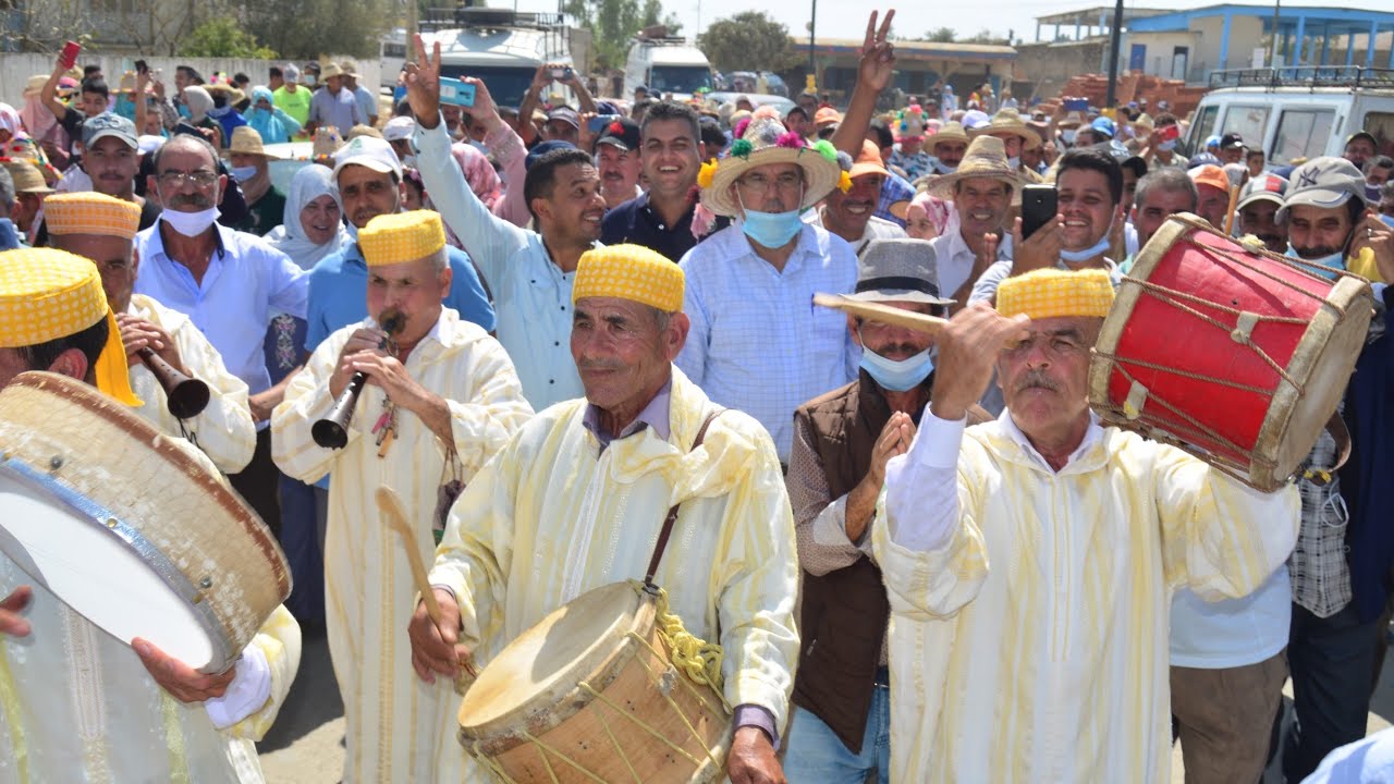 الغيطة جبلية والبواردية اجواء احتفالية من جماعة سيدي رضوان #جبالة 💥🎊🌳