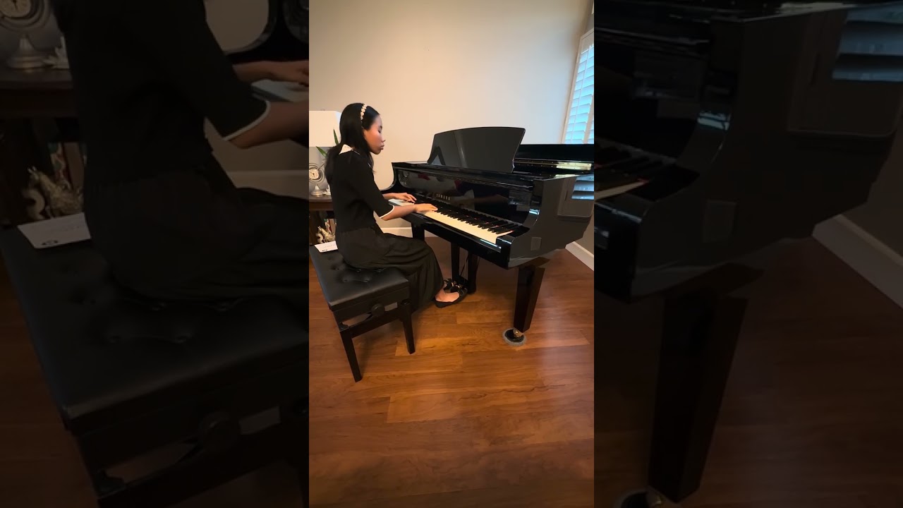 Sophia plays 3rd movement Pathetique by Beethoven 