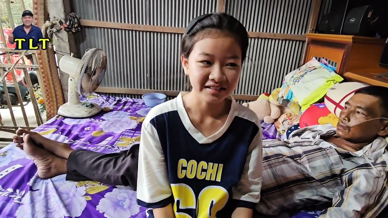 Nhận tiền lớn của MTQ yêu thương cháu Cẩm Đào 13T hiếu thảo lo cho cha