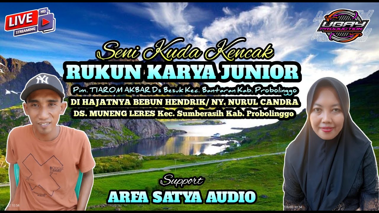 🔴 LIVE KUDA KENCAK RUKUN KARYA JUNIOR [SIANG] DI HAJATNYA P.BEBUN HENDRIK DS MUNENG SUMBERASIH PROB