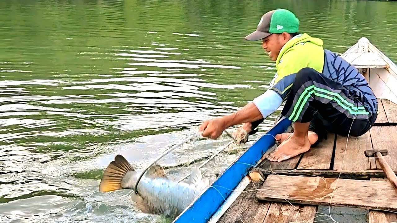 REZEKI LAGI MUJUR...!!IKAN BESAR SEMUA YANG MENYAMBAR PANCING 