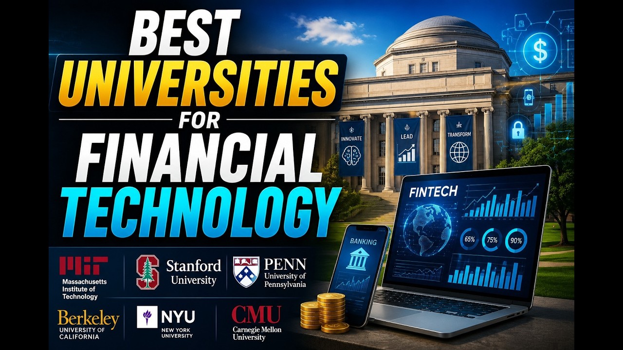 Best Universities for Financial Technology (FinTech) 🎓 | Top FinTech Degrees in 2026